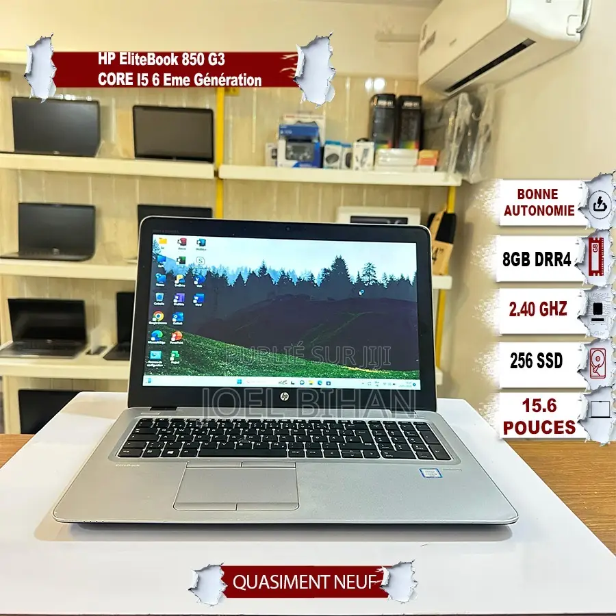 Ordinateur Portable HP EliteBook 840 G5 8GB Intel Core I5 SSD 256GB