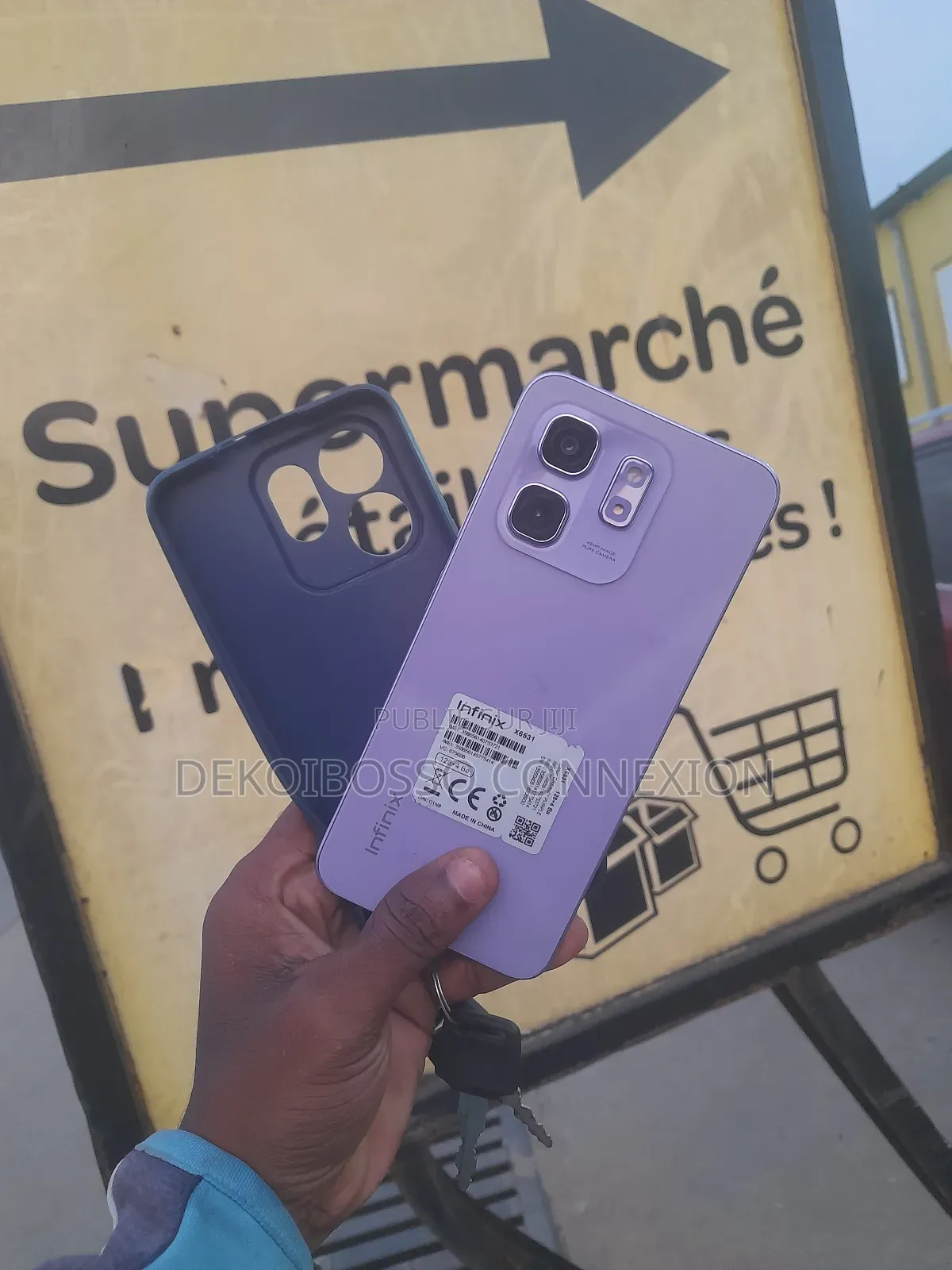 Infinix Hot 50i 128 GB Rose