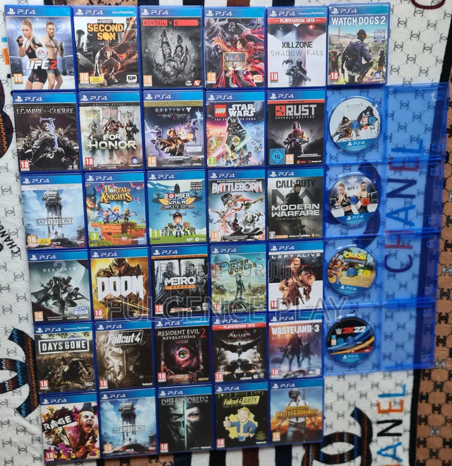 Cd Ps4, Je Fais l'Unité Des Cd À 8 000f 8 000f