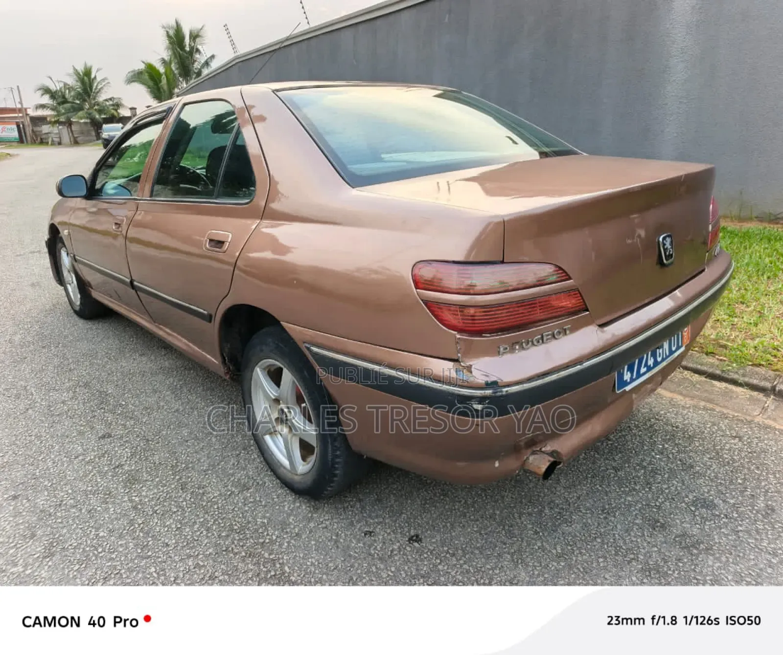 Peugeot 406 2002 Marron