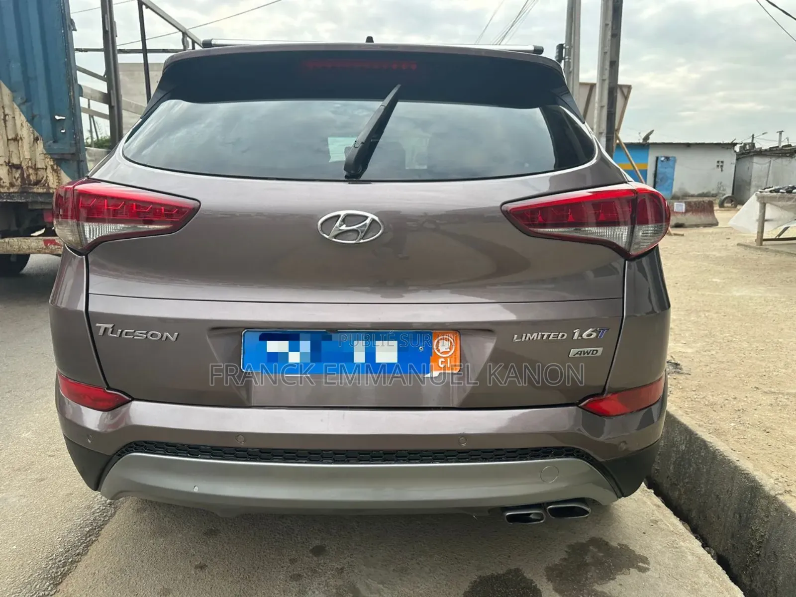Hyundai Tucson Limited AWD 2016 Marron