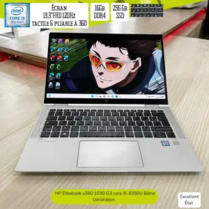 New HP EliteBook X360 1030 G3 16GB Intel Core I5 SSD 256GB