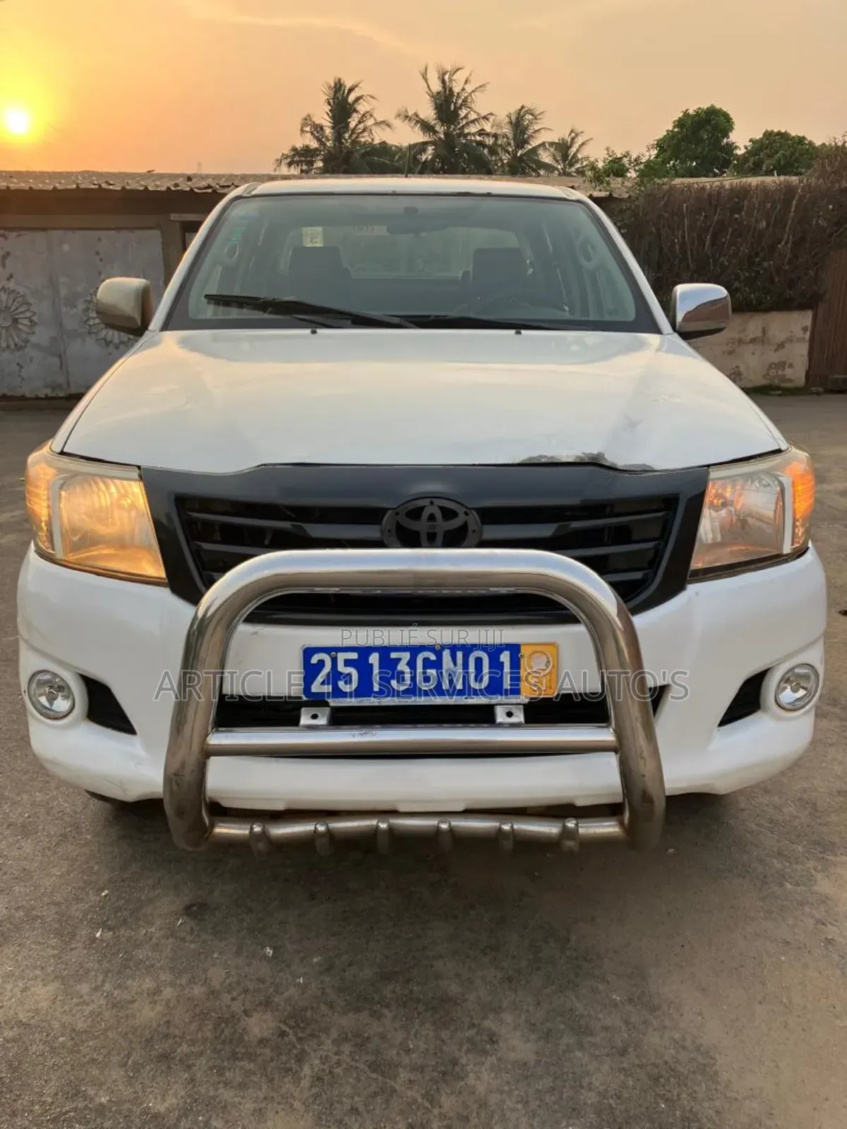 Toyota Hilux 3.0 D-4D 4x4 2014 Blanc