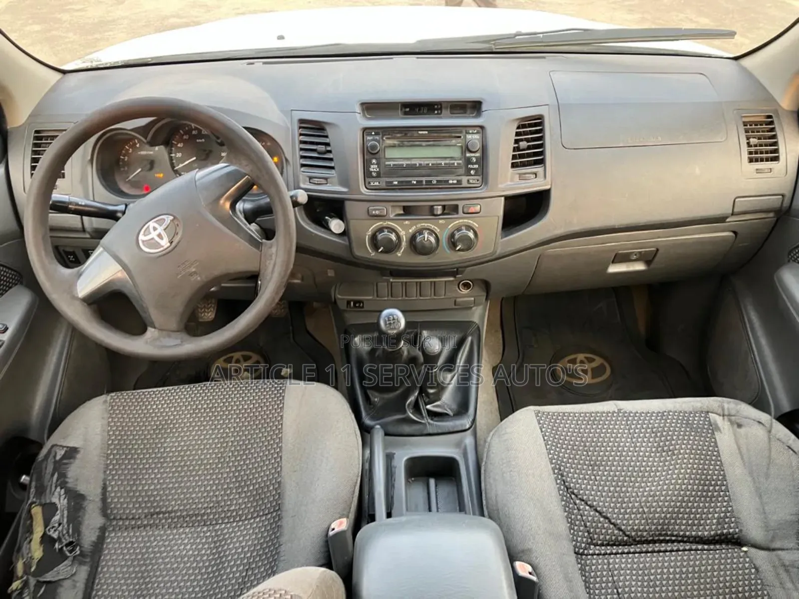 Toyota Hilux 3.0 D-4D 4x4 2014 Blanc