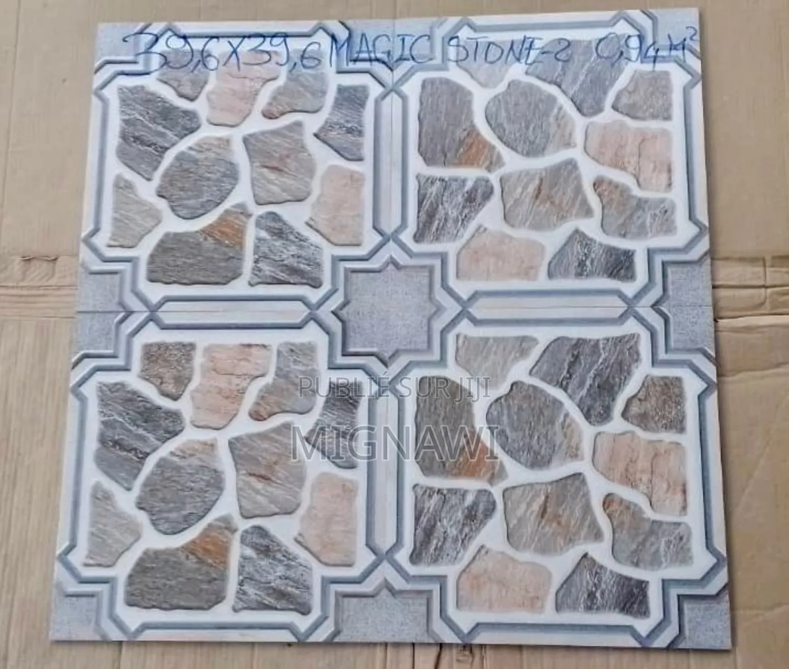 Carreaux 40x40 Sol Indien