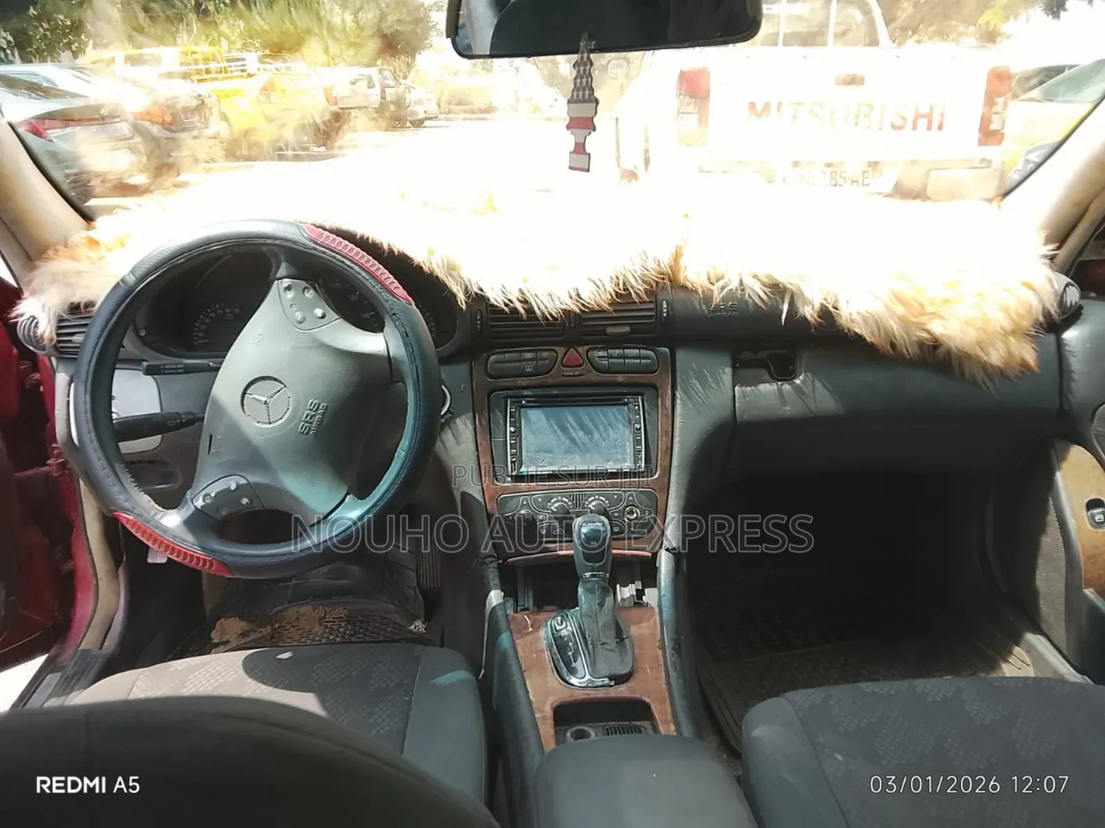 Mercedes-Benz C200 2004 Rouge