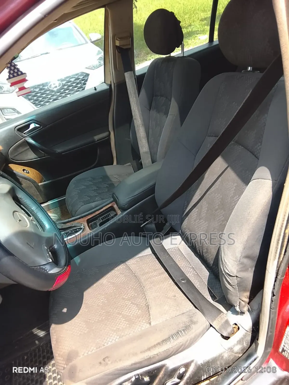 Mercedes-Benz C200 2004 Rouge