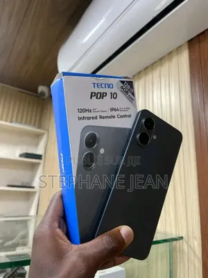 New Tecno Pop 10 128 GB Black