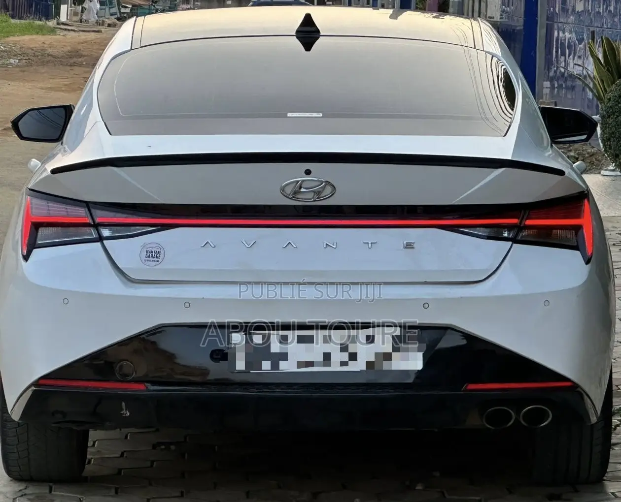 Hyundai Avante 2022 Blanc