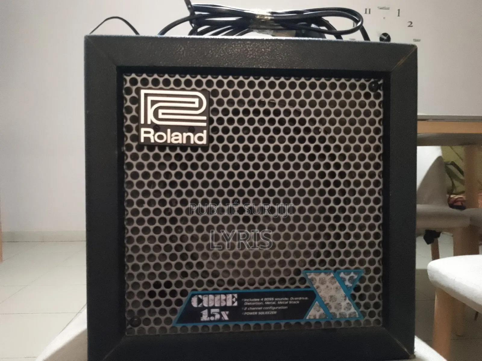 Guitare Basse Fender Et Ampli Roland + (Housse Offerte)