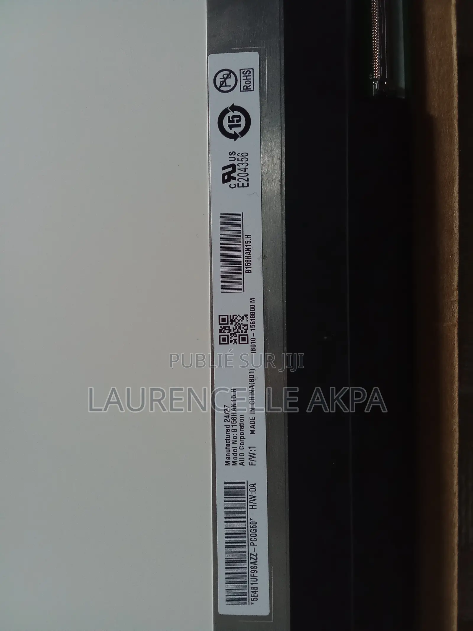 Écran Pc Gamer Auo B156han15.H