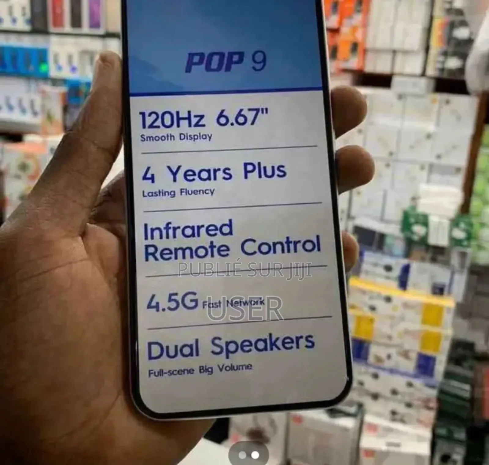 New Tecno Pop 9 128 GB Blanc