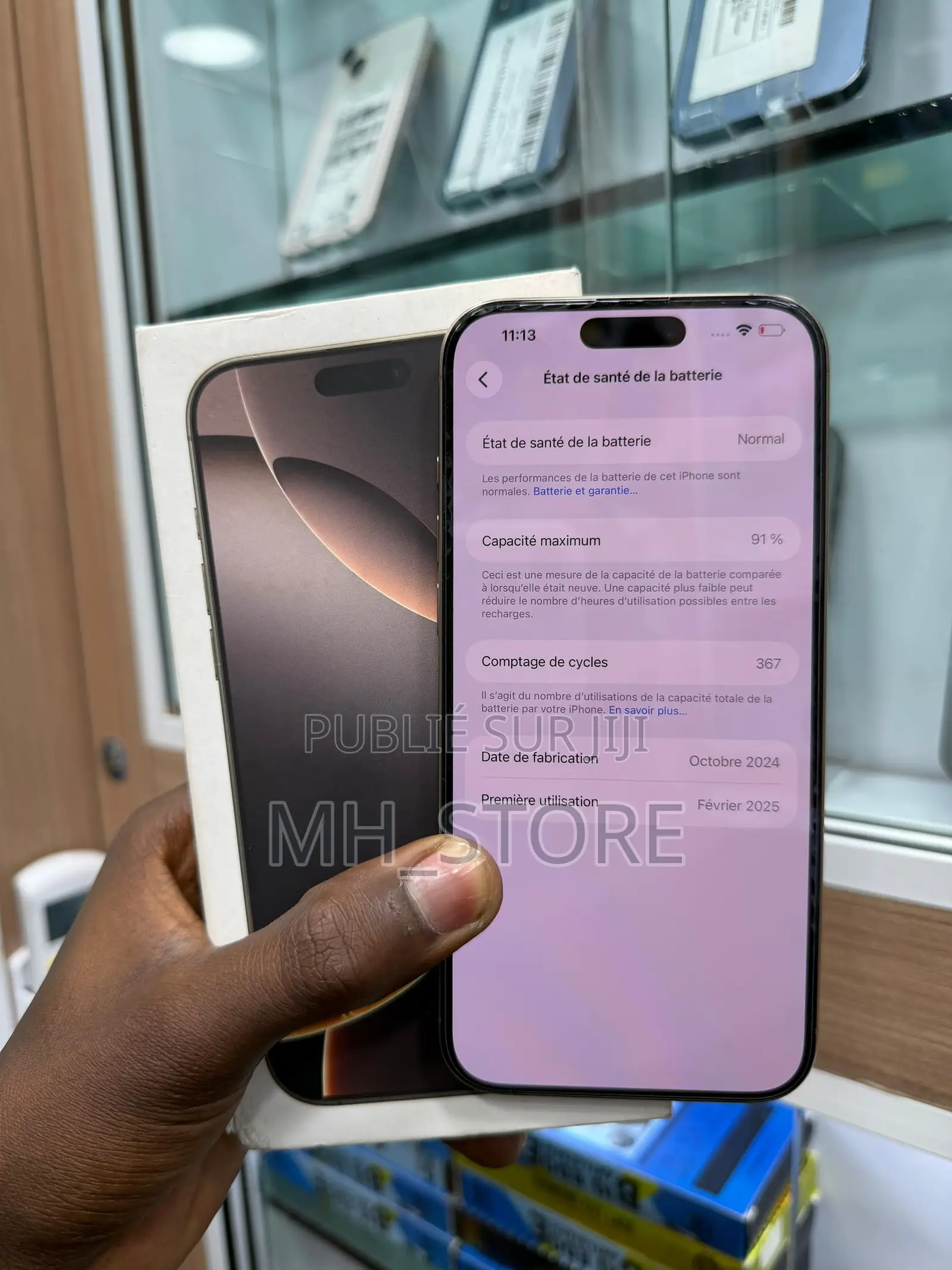 Apple iPhone 16 Pro Max 256 GB Doré