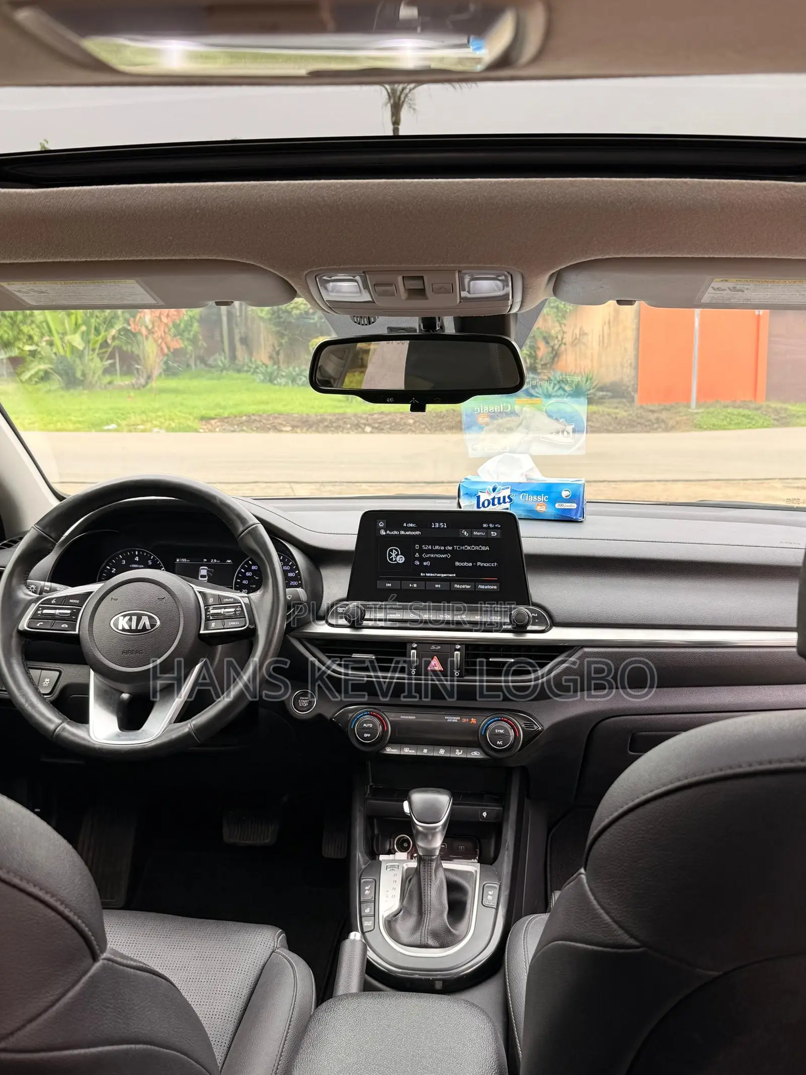 Kia Forte EX 2019 Blanc