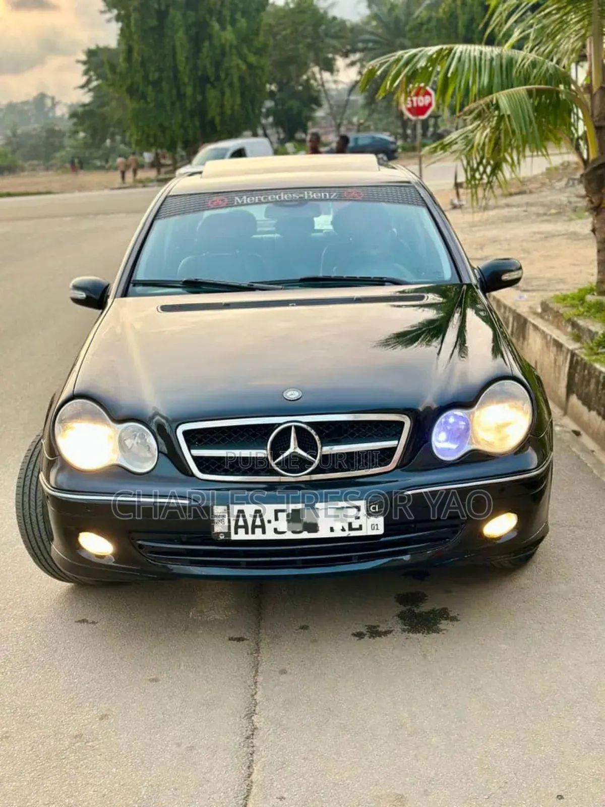 Mercedes-Benz C200 2001 Black