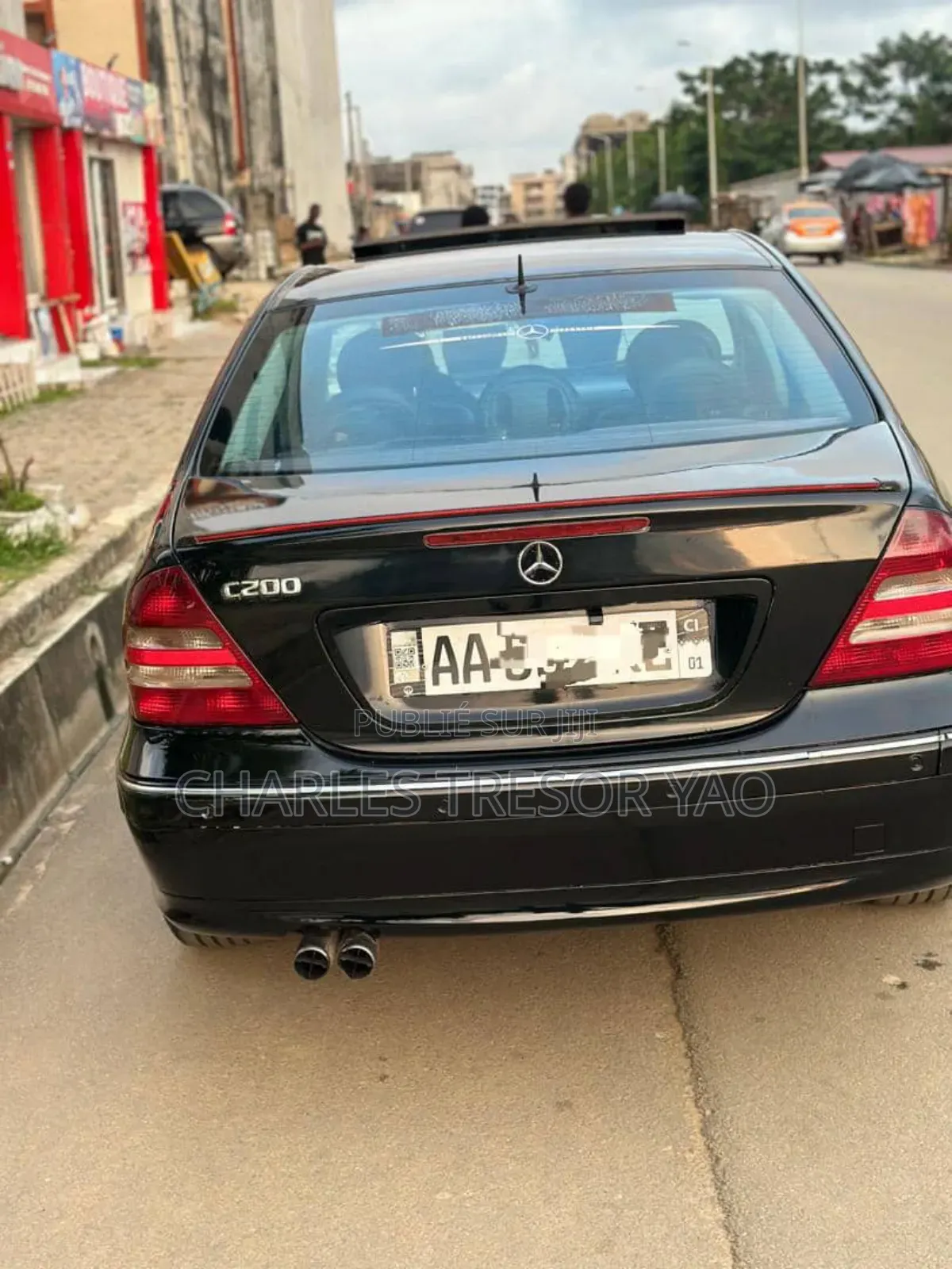 Mercedes-Benz C200 2001 Black