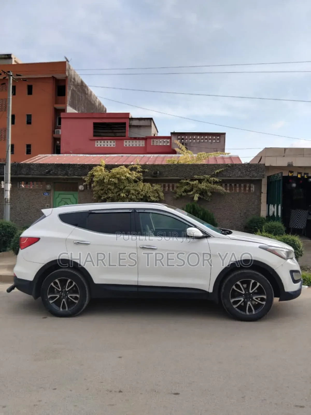 Hyundai Santa Fe 2016 Blanc