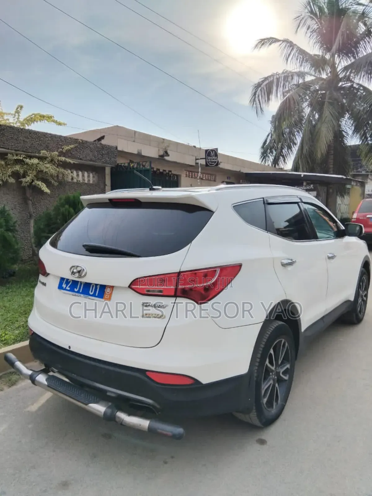 Hyundai Santa Fe 2016 Blanc