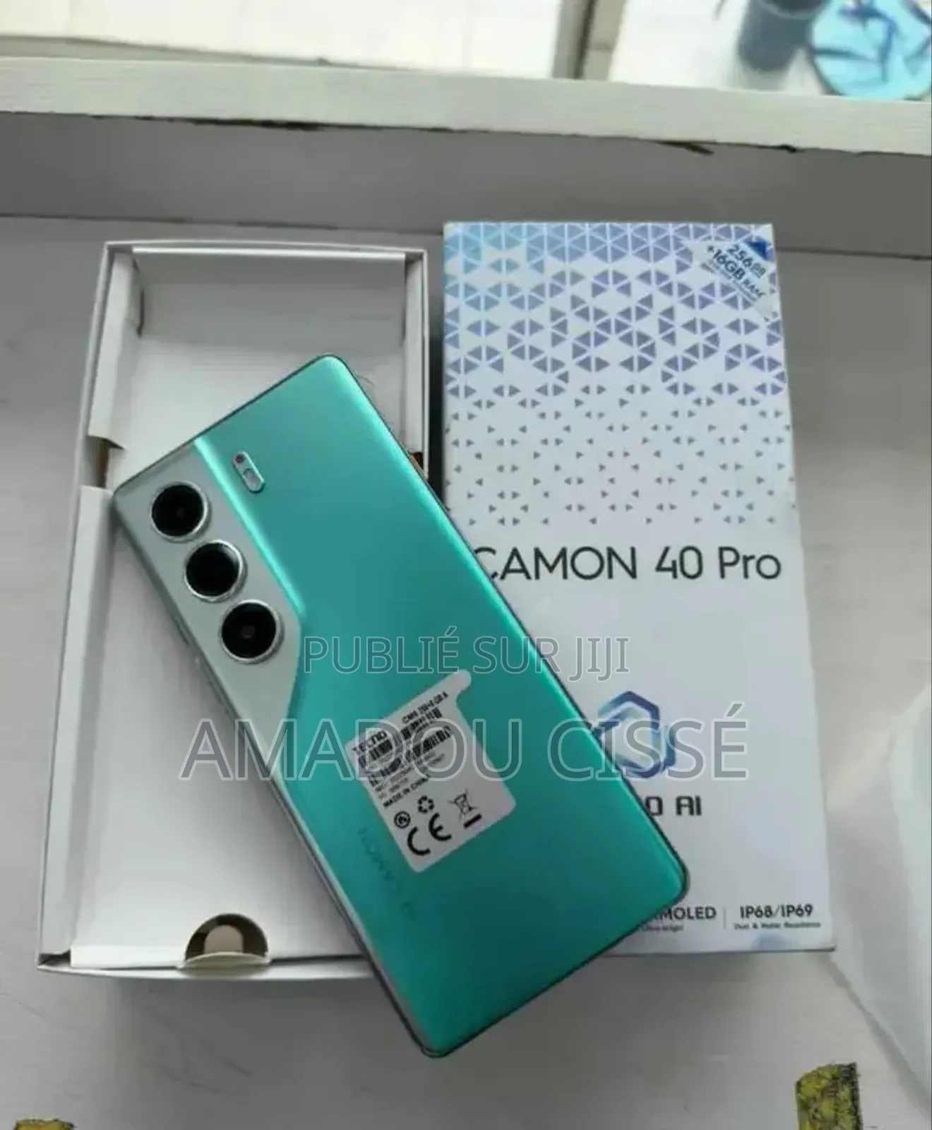 New Tecno Camon 40 Pro 128 GB Vert