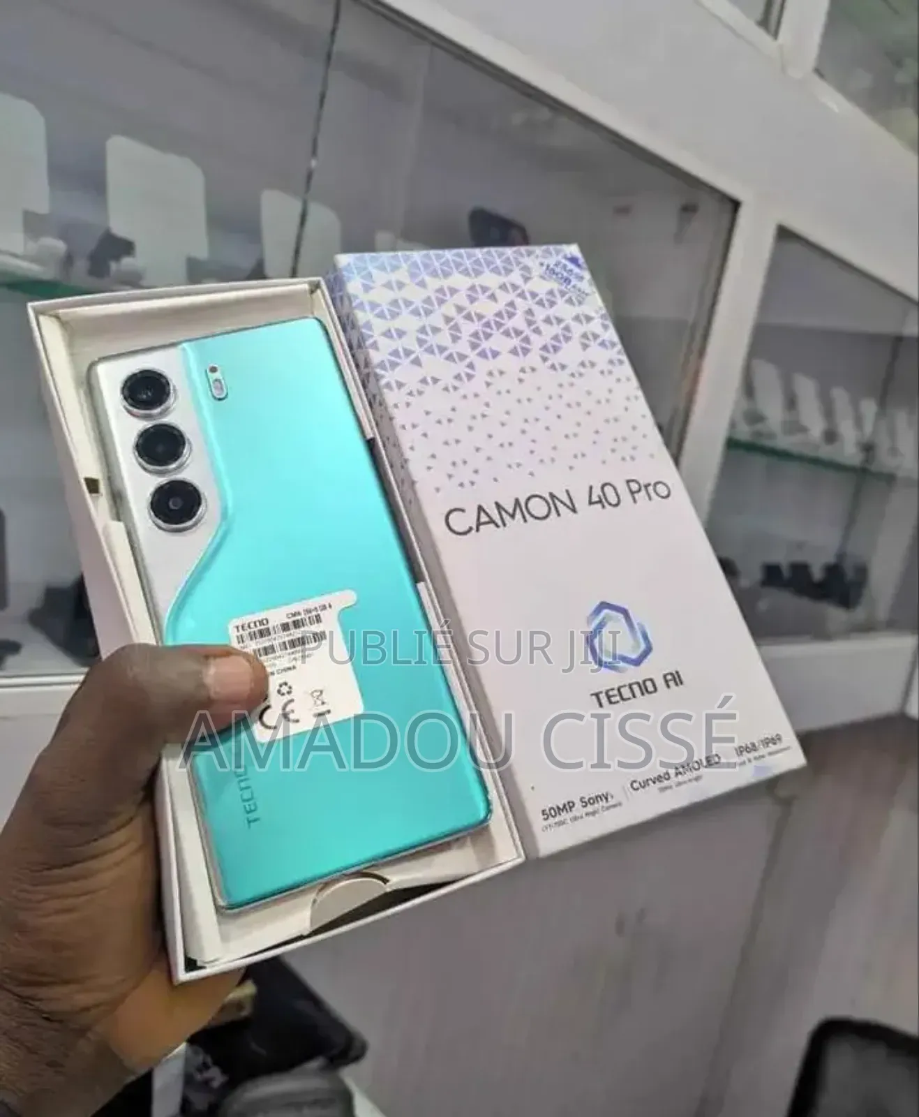 New Tecno Camon 40 Pro 128 GB Vert