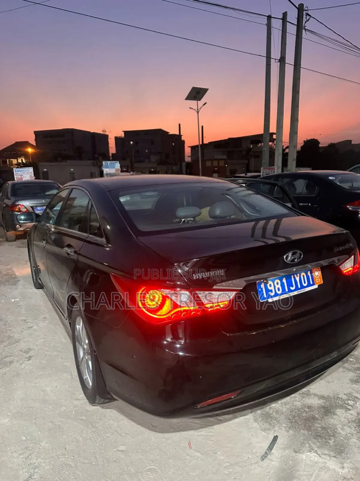 Hyundai Sonata 2012 Black