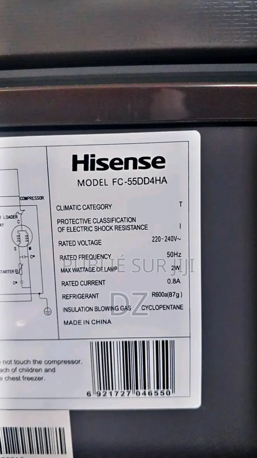 Congélateur Horizontal