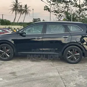 Hyundai Santa Fe Limited 4dr SUV AWD (3.3L 6cyl 6A) 2014 Black