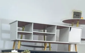 Meuble Tv Scandinave "Épure Blanche"