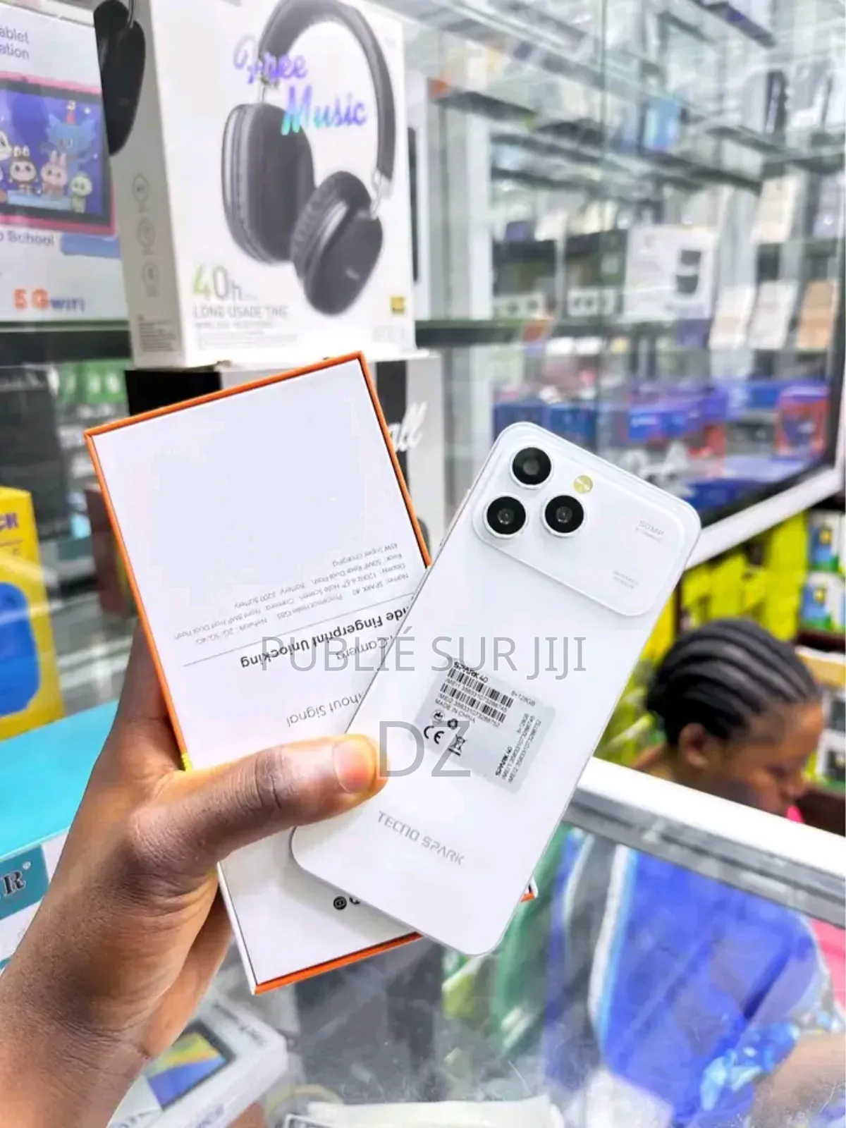 New Tecno Spark 40 256 GB Blanc