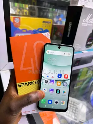 New Tecno Spark 40 256 GB Blanc