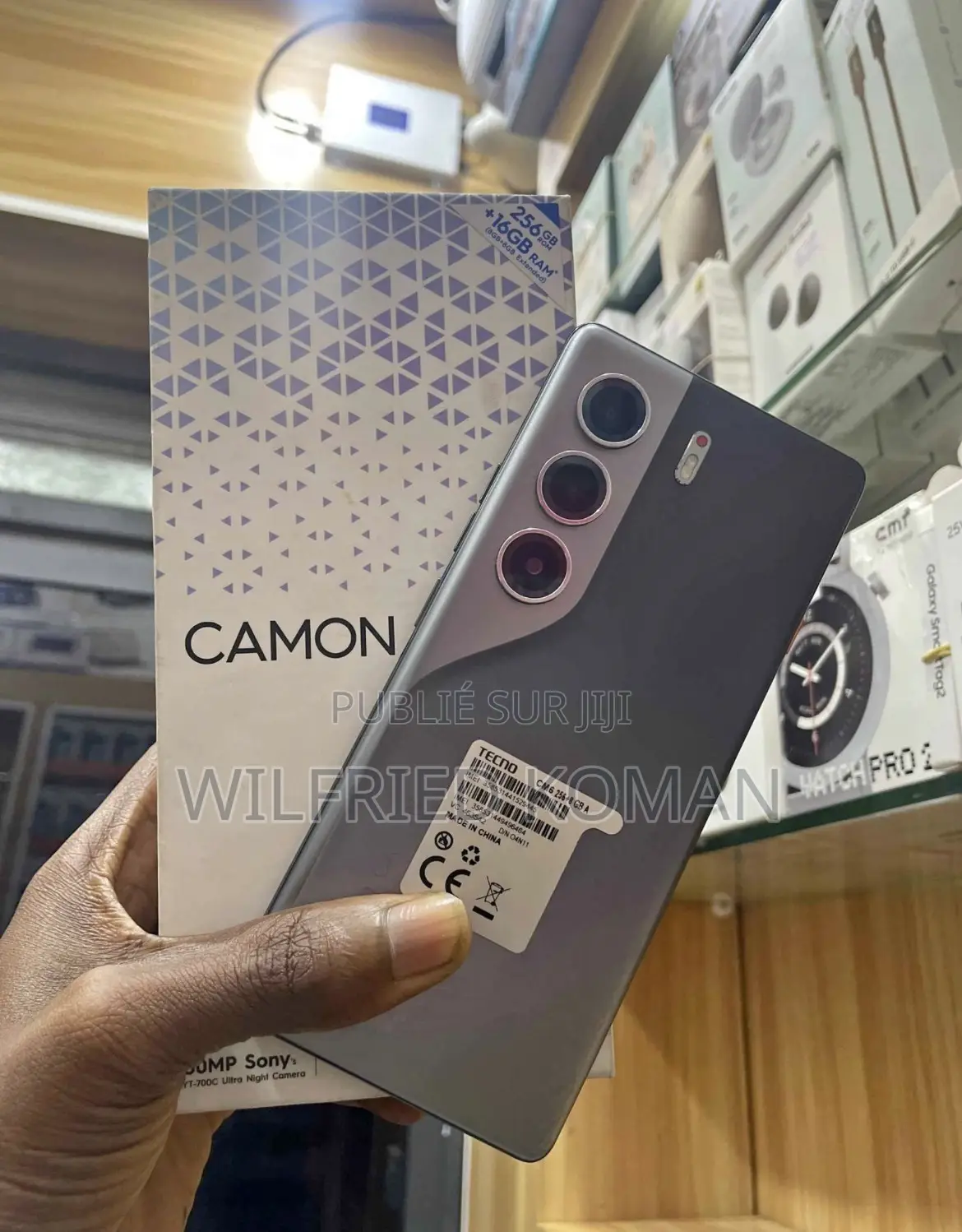 New Tecno Camon 40 Pro 256 GB Blanc