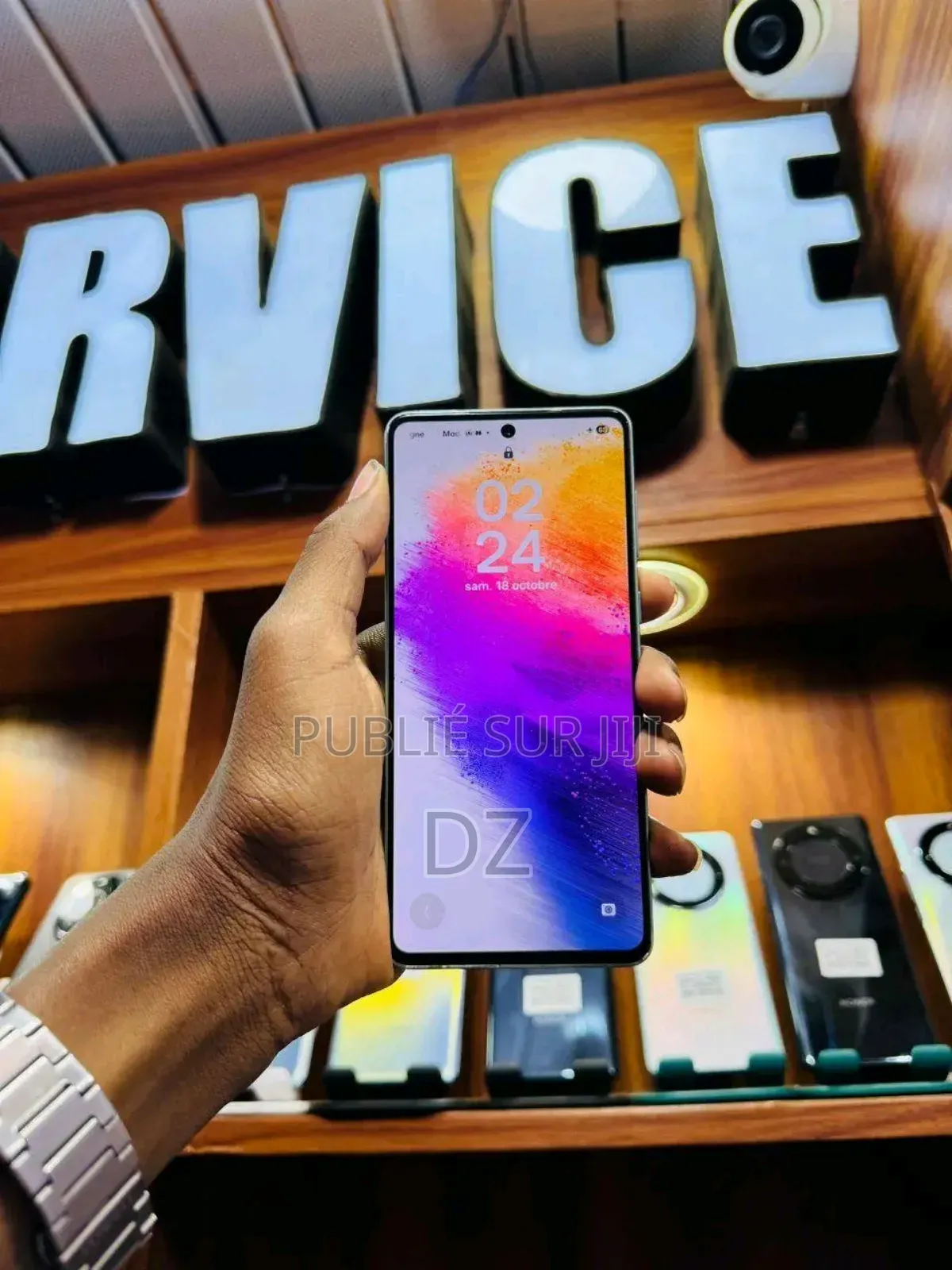 Samsung Galaxy A73 5G 128 GB Blanc