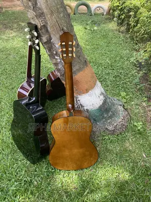 Guitare Acoustique Classique Et Sèche Et Folk Et Corde En Nylon