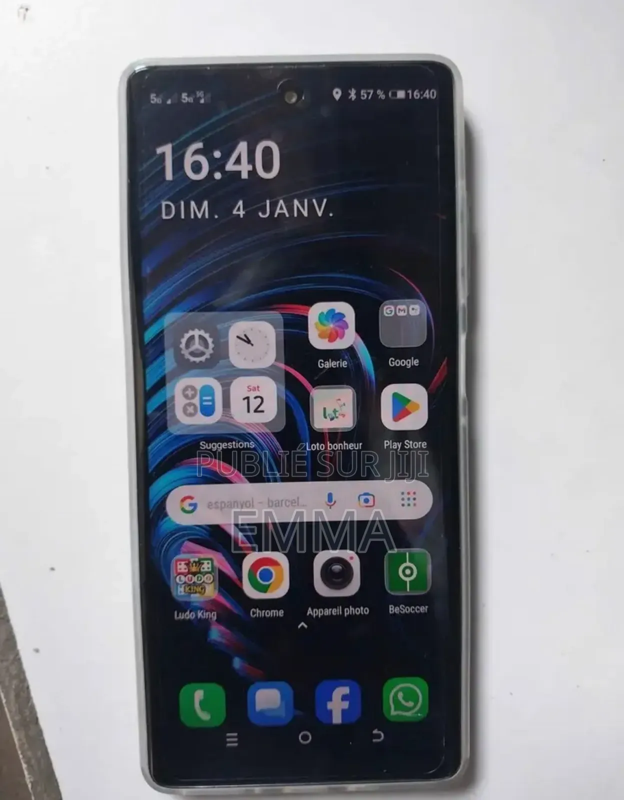 New Tecno Camon 40 Pro 128 GB Blanc