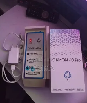 New Tecno Camon 40 Pro 128 GB Blanc