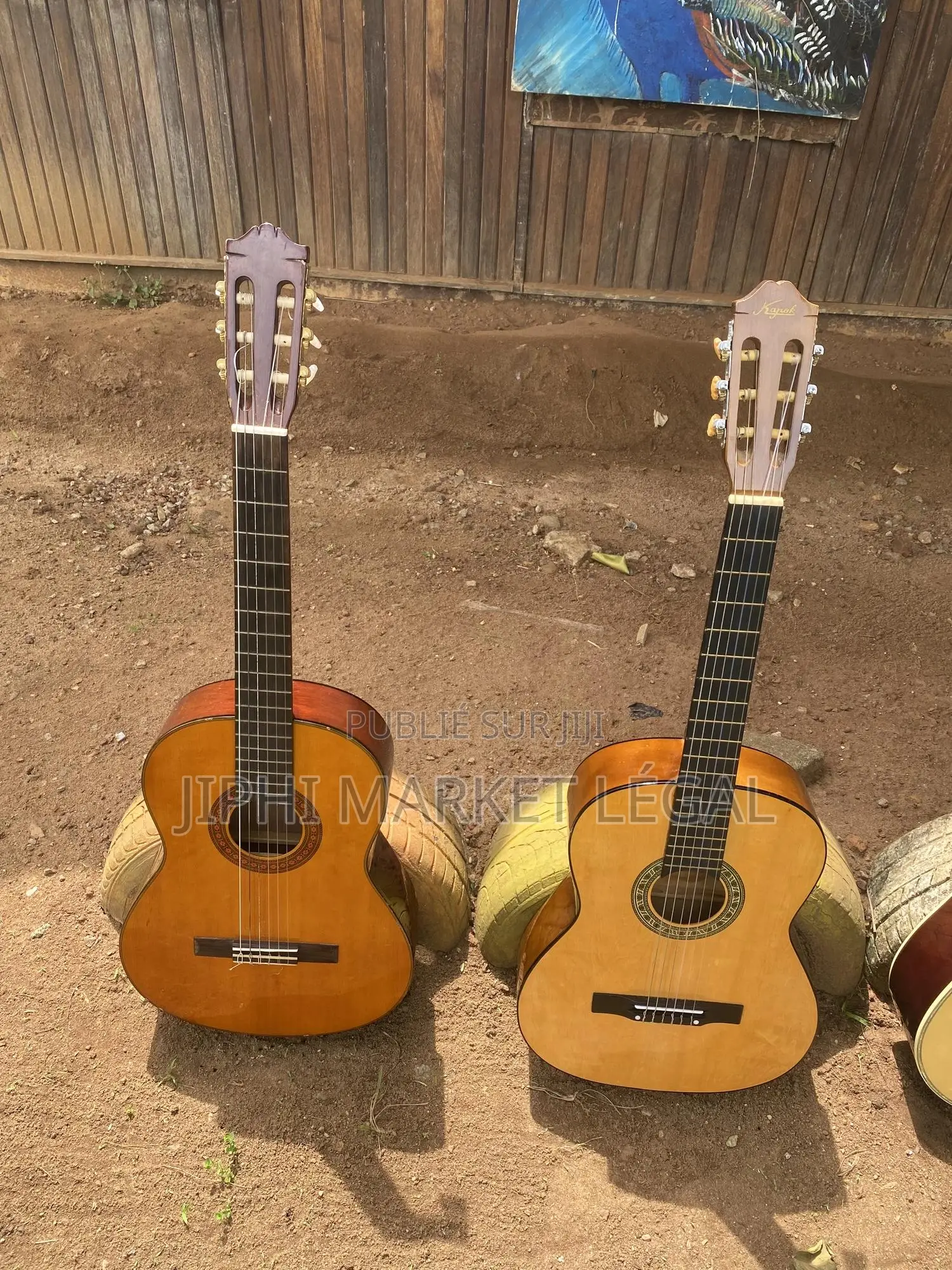 Guitare Acoustique Classique Et Sèche Et Folk Et Corde En Nylon