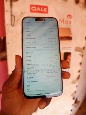 Apple iPhone 16 Pro Max 256 GB Or rose