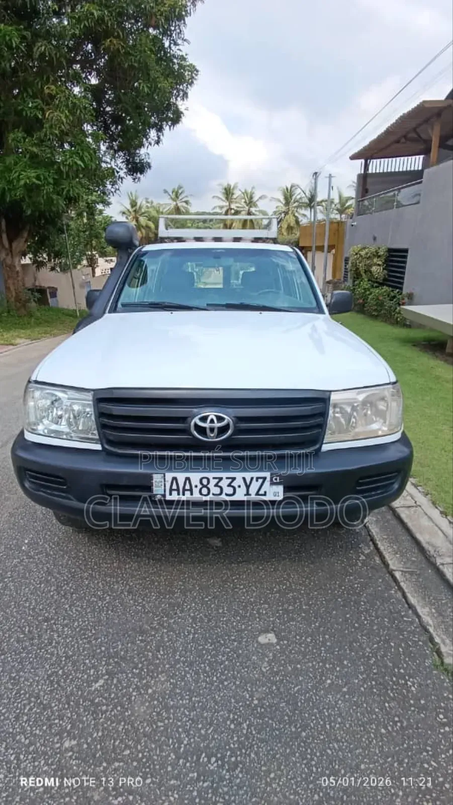 Toyota Land Cruiser 2008 Blanc