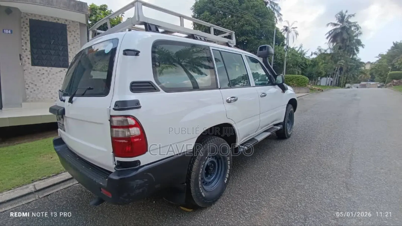 Toyota Land Cruiser 2008 Blanc