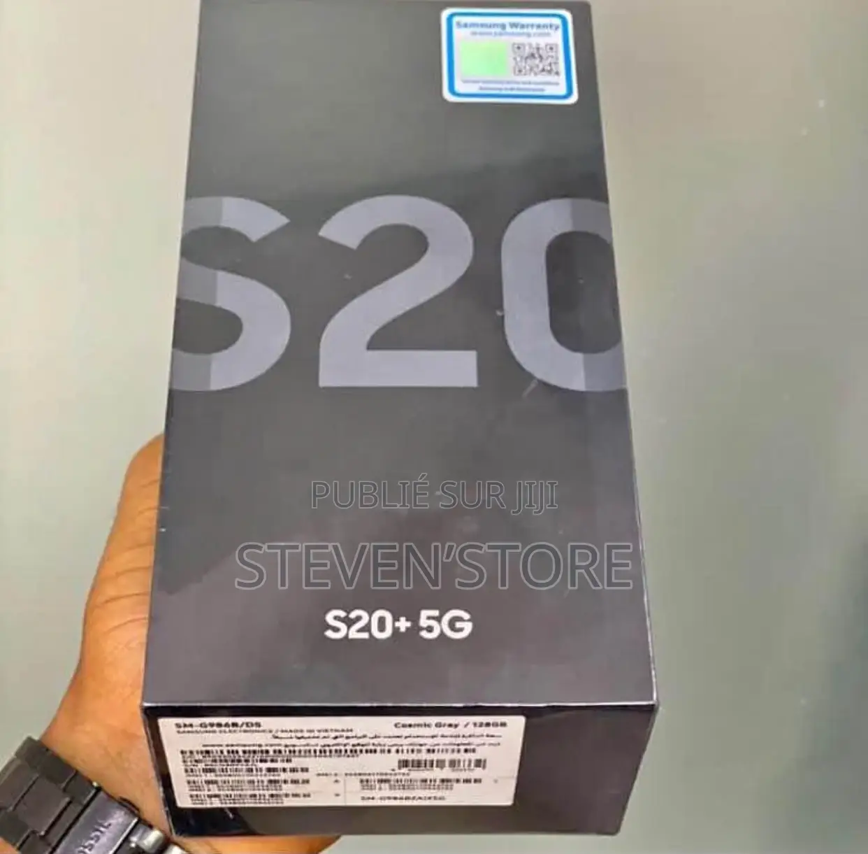 New Samsung Galaxy S20+ 5G 256 GB Bleu