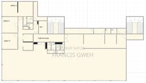 1chbre Appartement dans Francis Gweh, Cocody à Louer