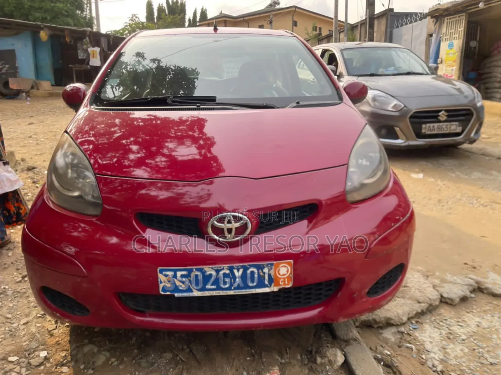 Toyota Aygo 1.0 3-Door 2008 Rouge