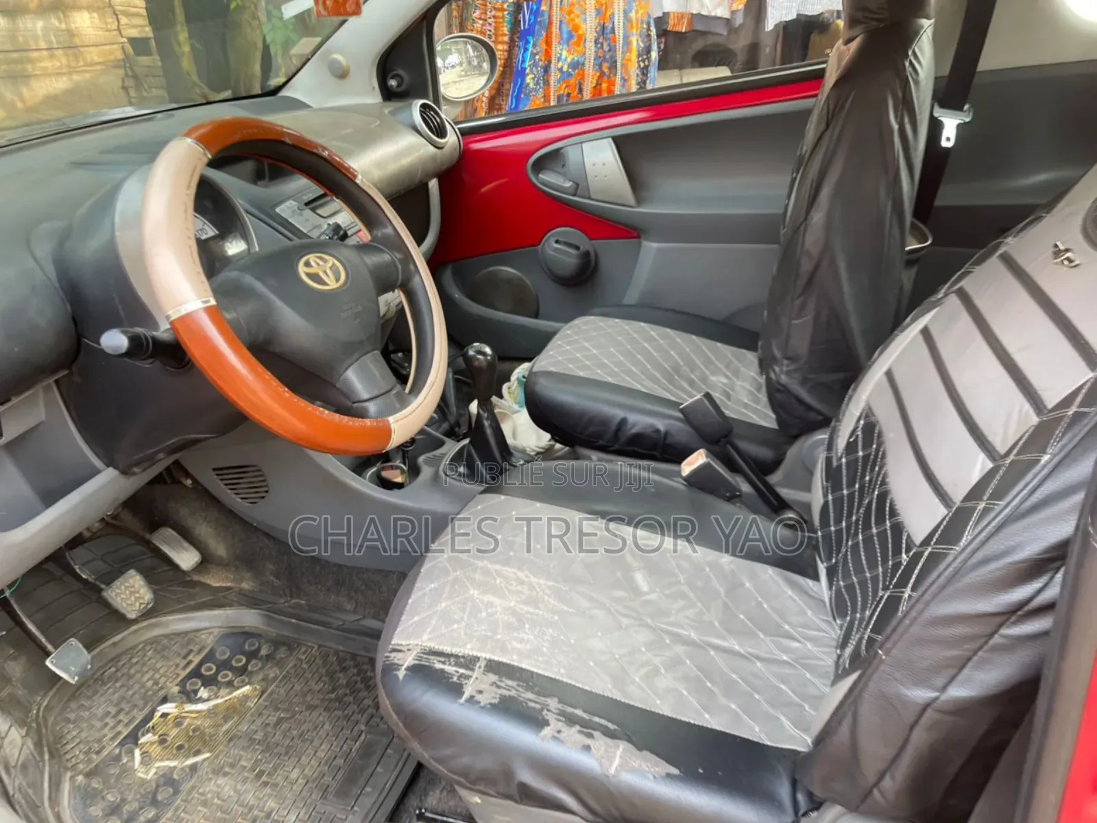 Toyota Aygo 1.0 3-Door 2008 Rouge