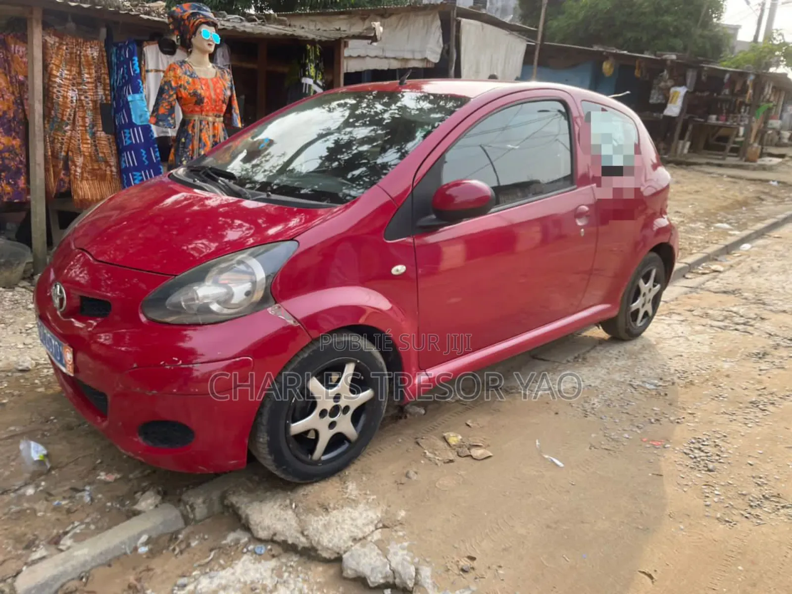 Toyota Aygo 1.0 3-Door 2008 Rouge