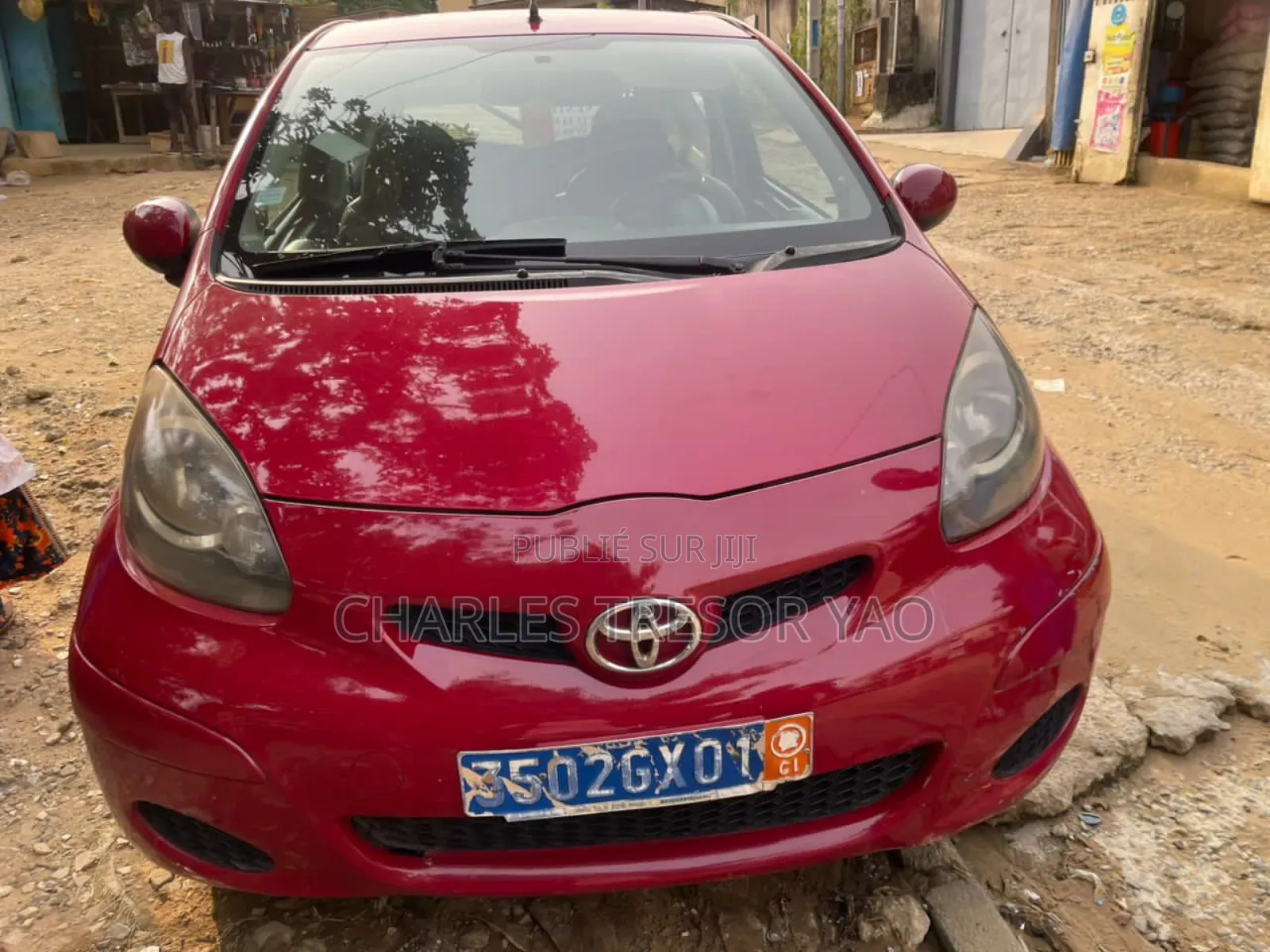 Toyota Aygo 1.0 3-Door 2008 Rouge