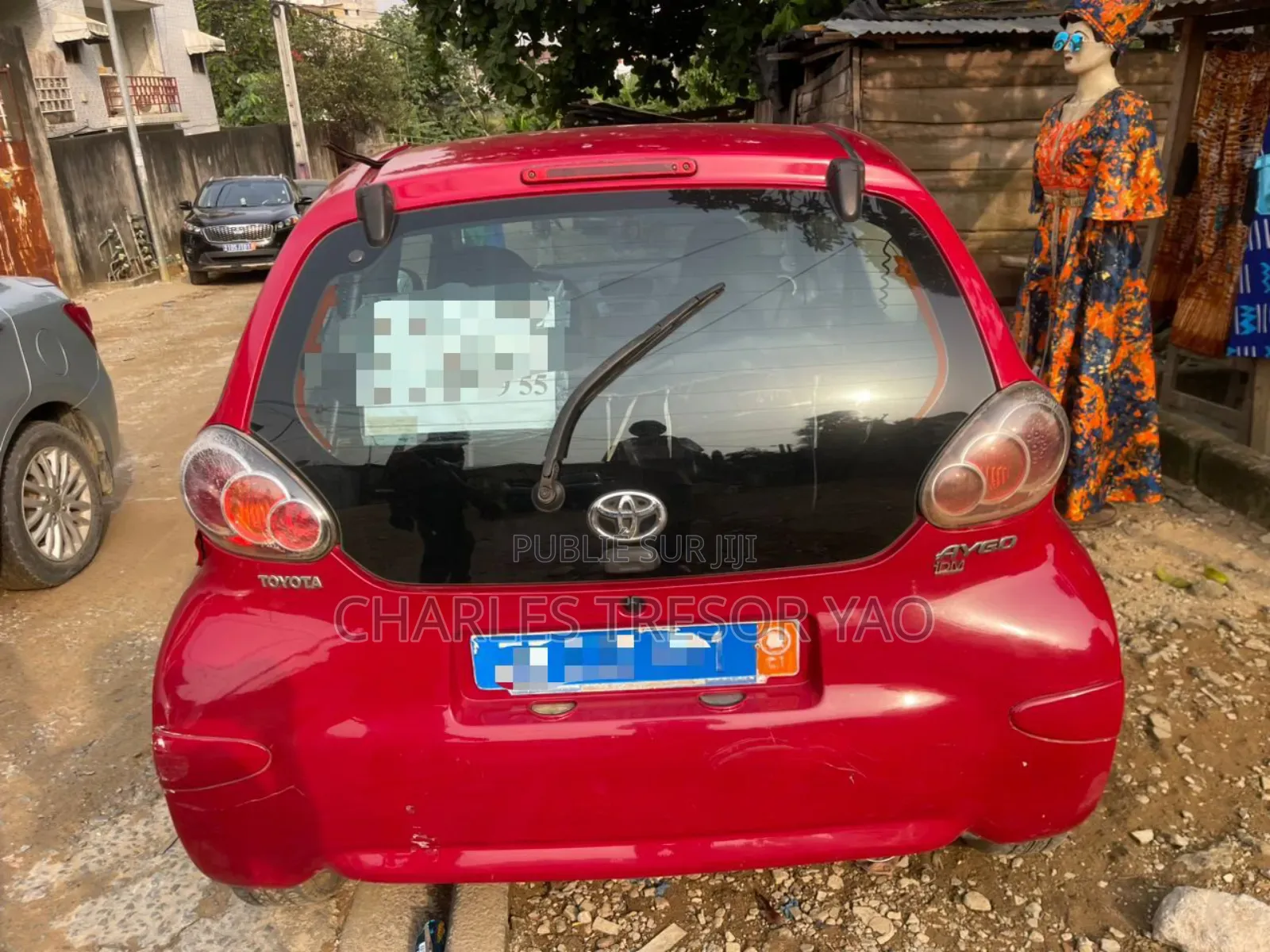 Toyota Aygo 1.0 3-Door 2008 Rouge