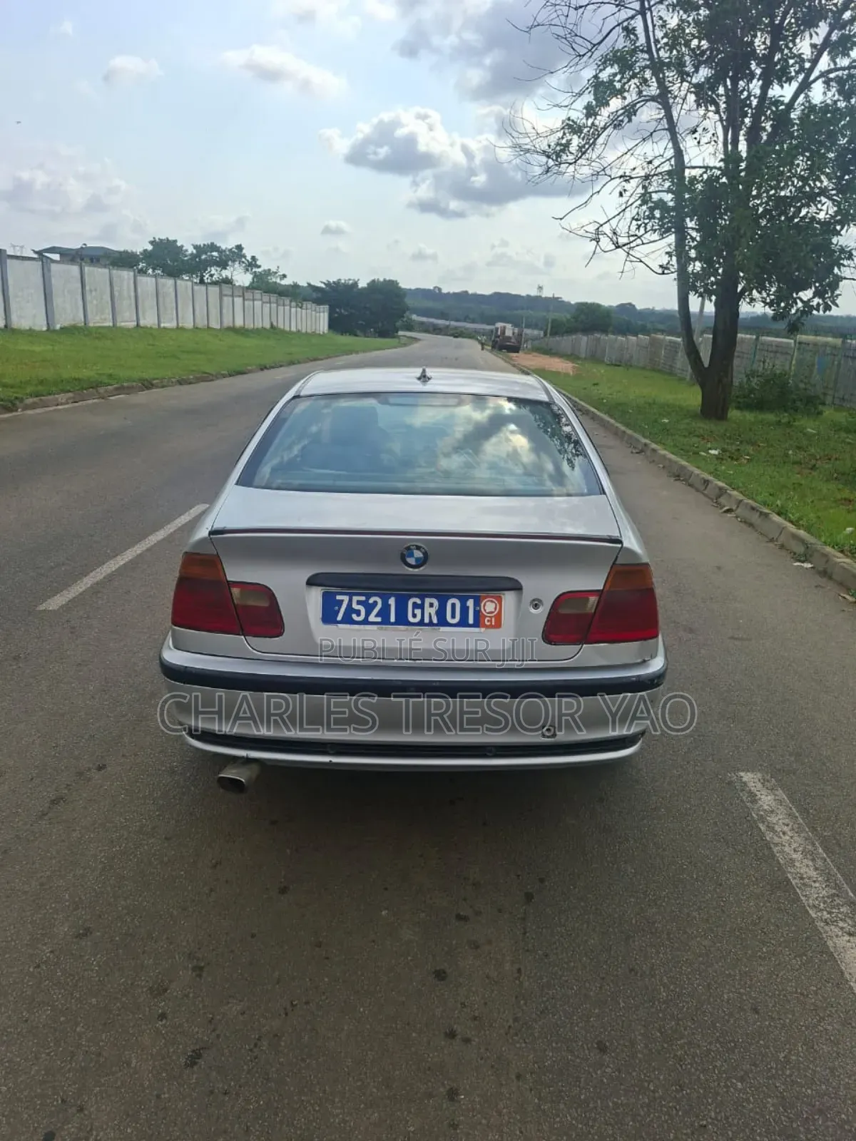 BMW 3 Series 2002 Gris