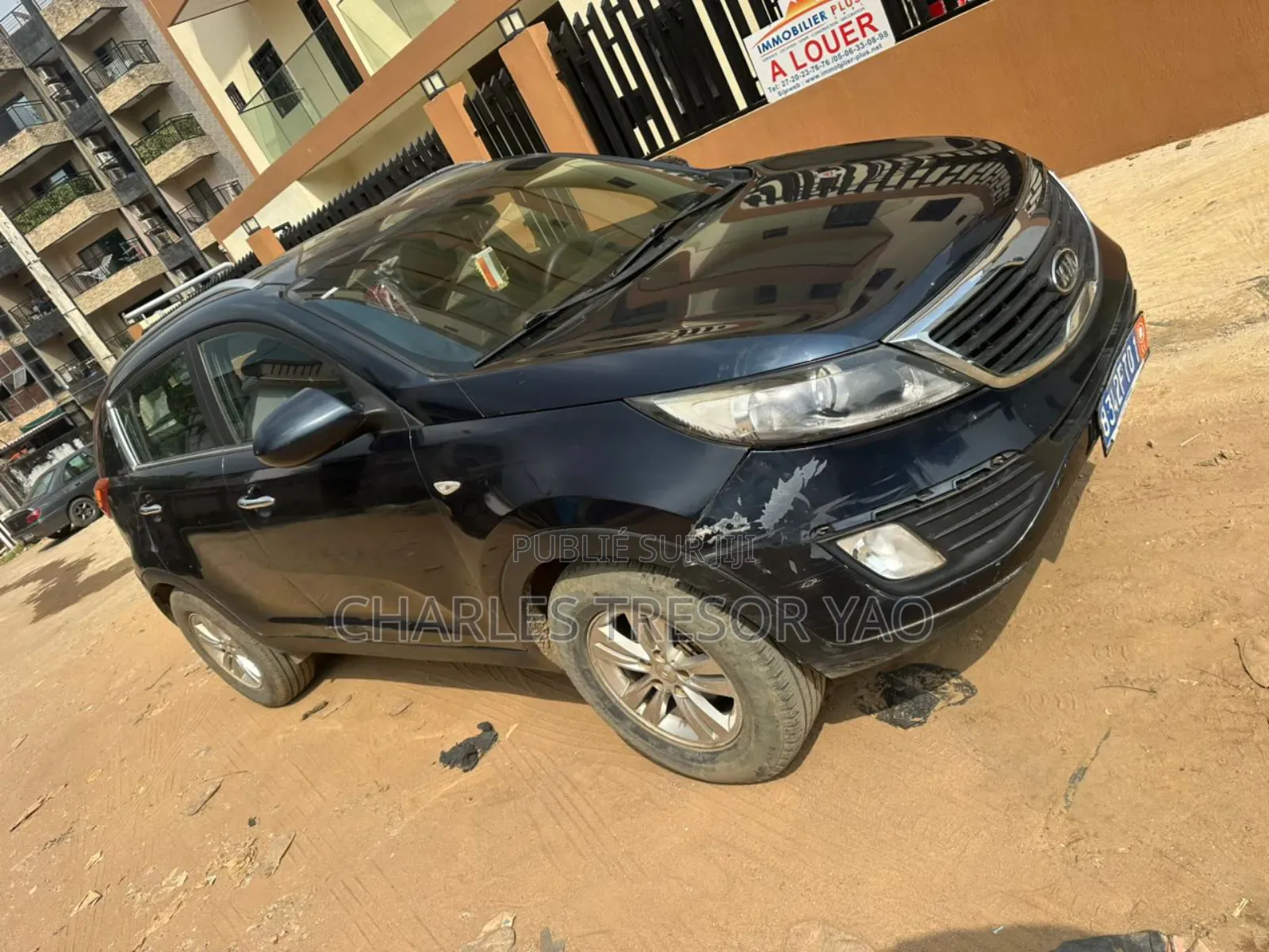 Kia Sportage EX 4dr SUV (2.4L 4cyl 6A) 2012 Black