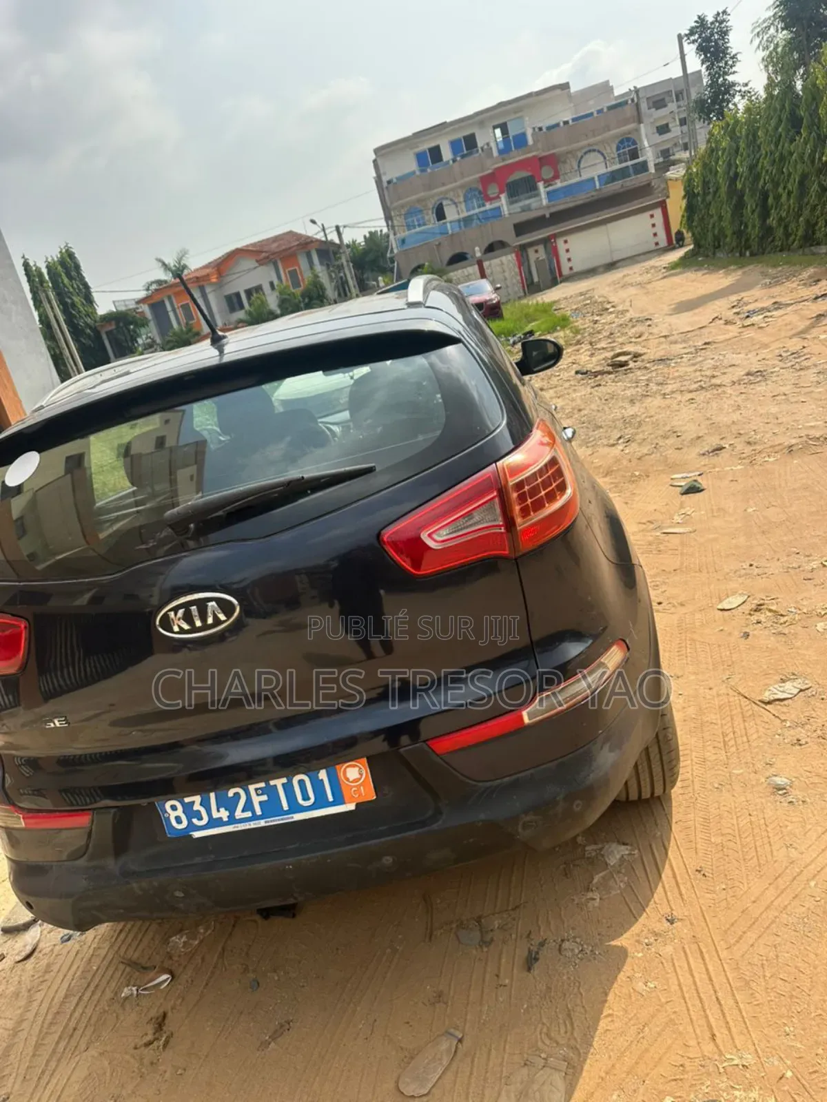 Kia Sportage EX 4dr SUV (2.4L 4cyl 6A) 2012 Black