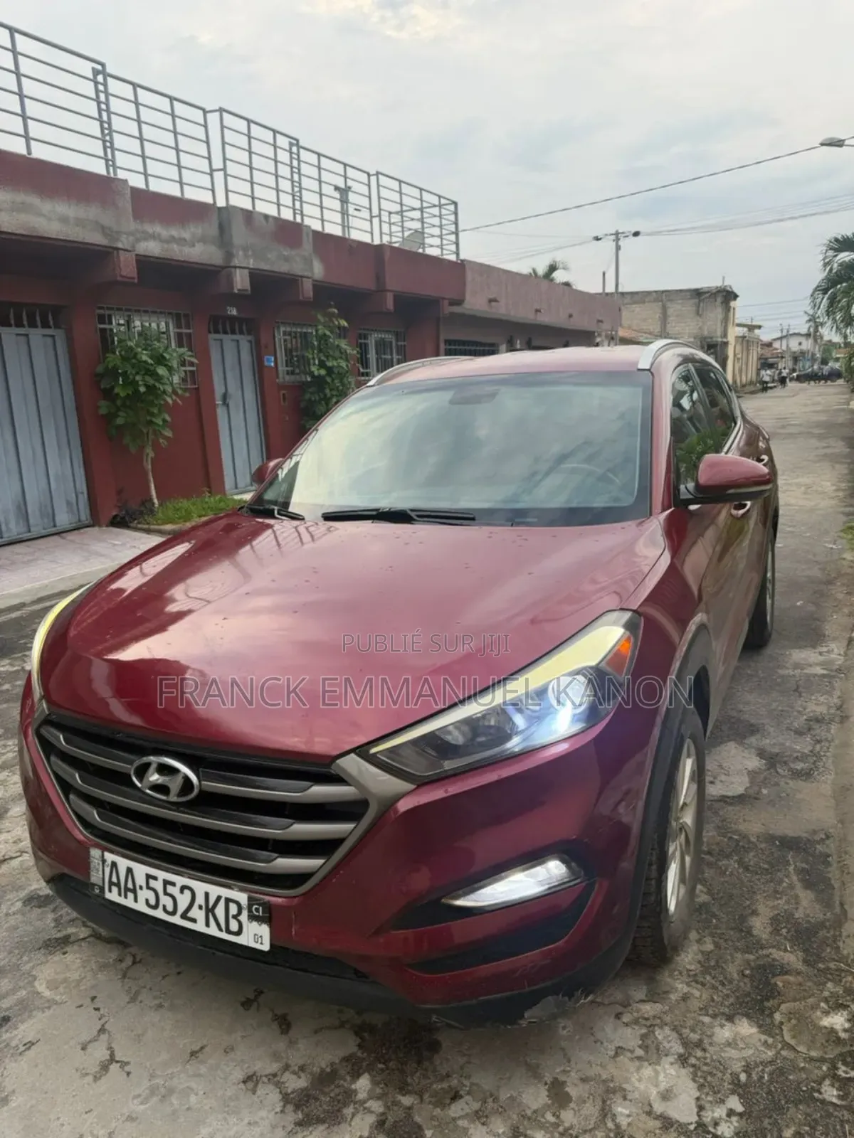 Hyundai Tucson Limited AWD 2017 Rouge